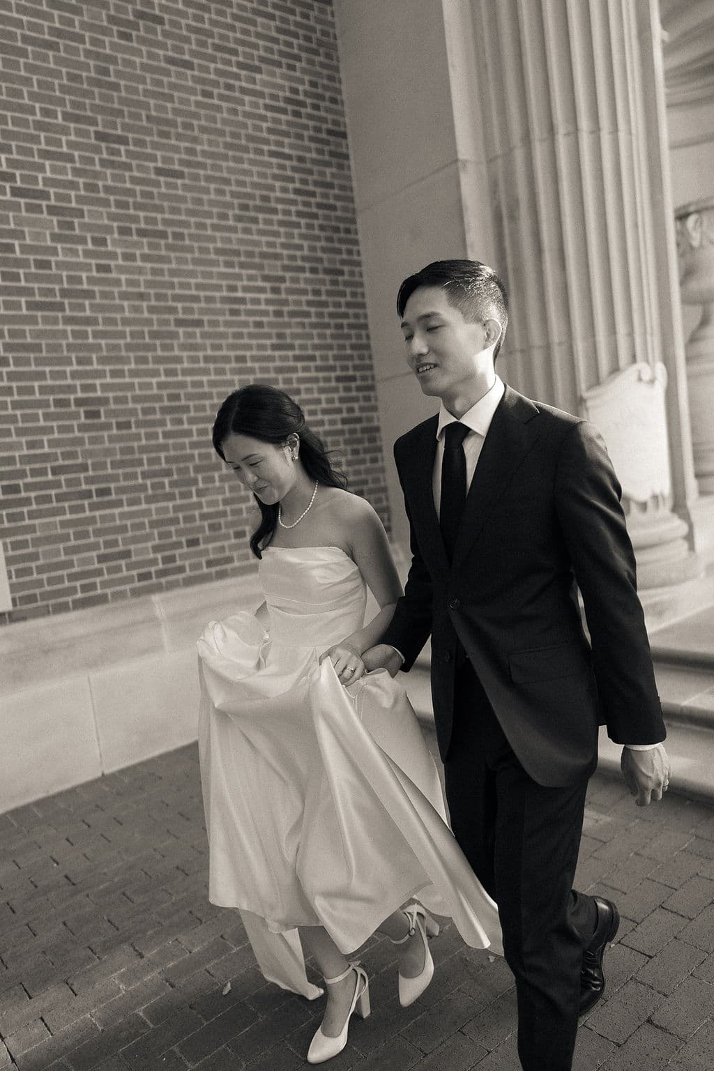 Groom preparation at Highland Park estate wedding in Dallas